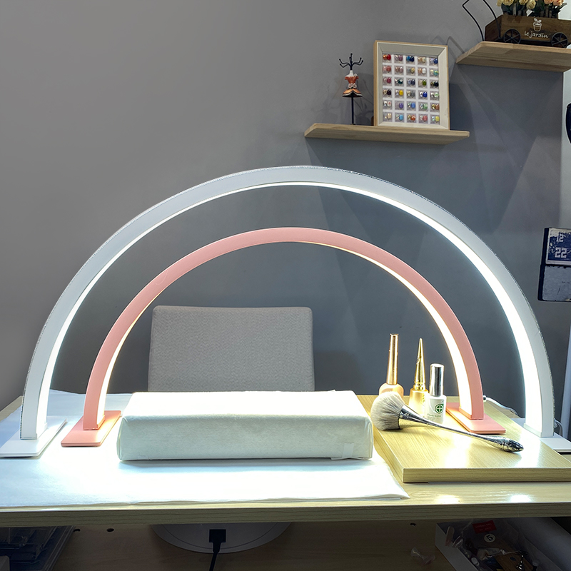 Beauty No Makeup - LED Half Moon Beauty Light Desktop
