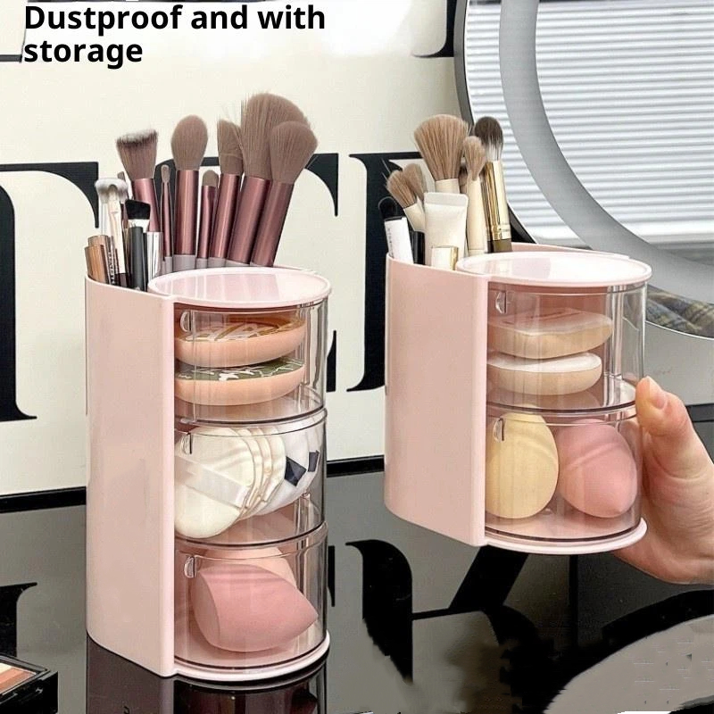 Beauty Makeup Egg - Cosmetic Organizer Bathroom Makeup Cushion Organizer