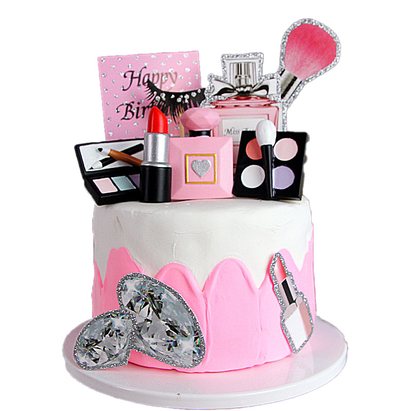 Beauty Makeup Artist - Make Up Cake DIY Decorations Perfume