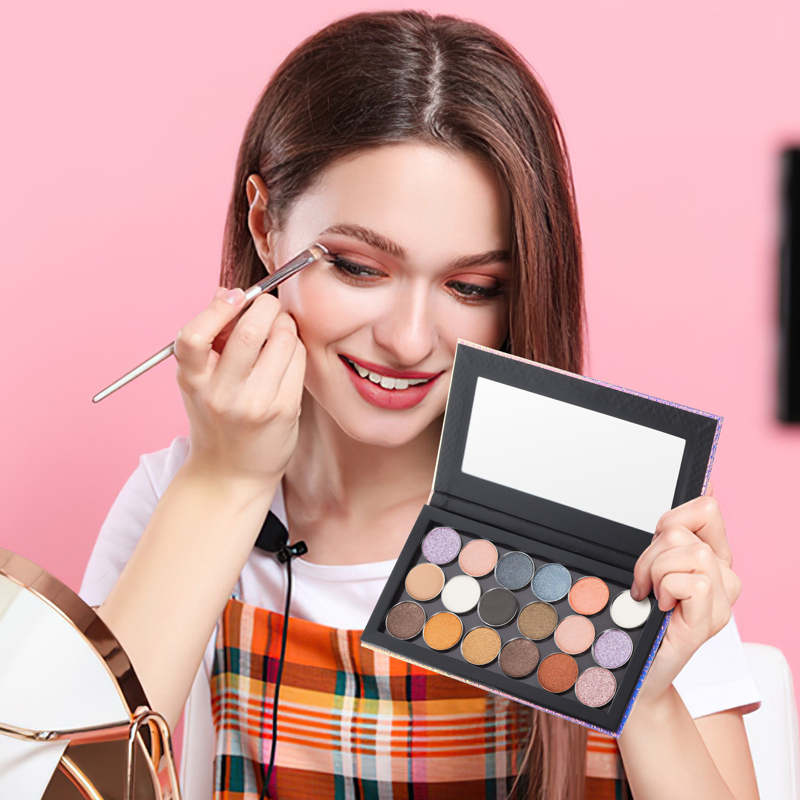 1Set Magnetic Makeup Palette E - đánh giá và giá Eyeshadow Palette