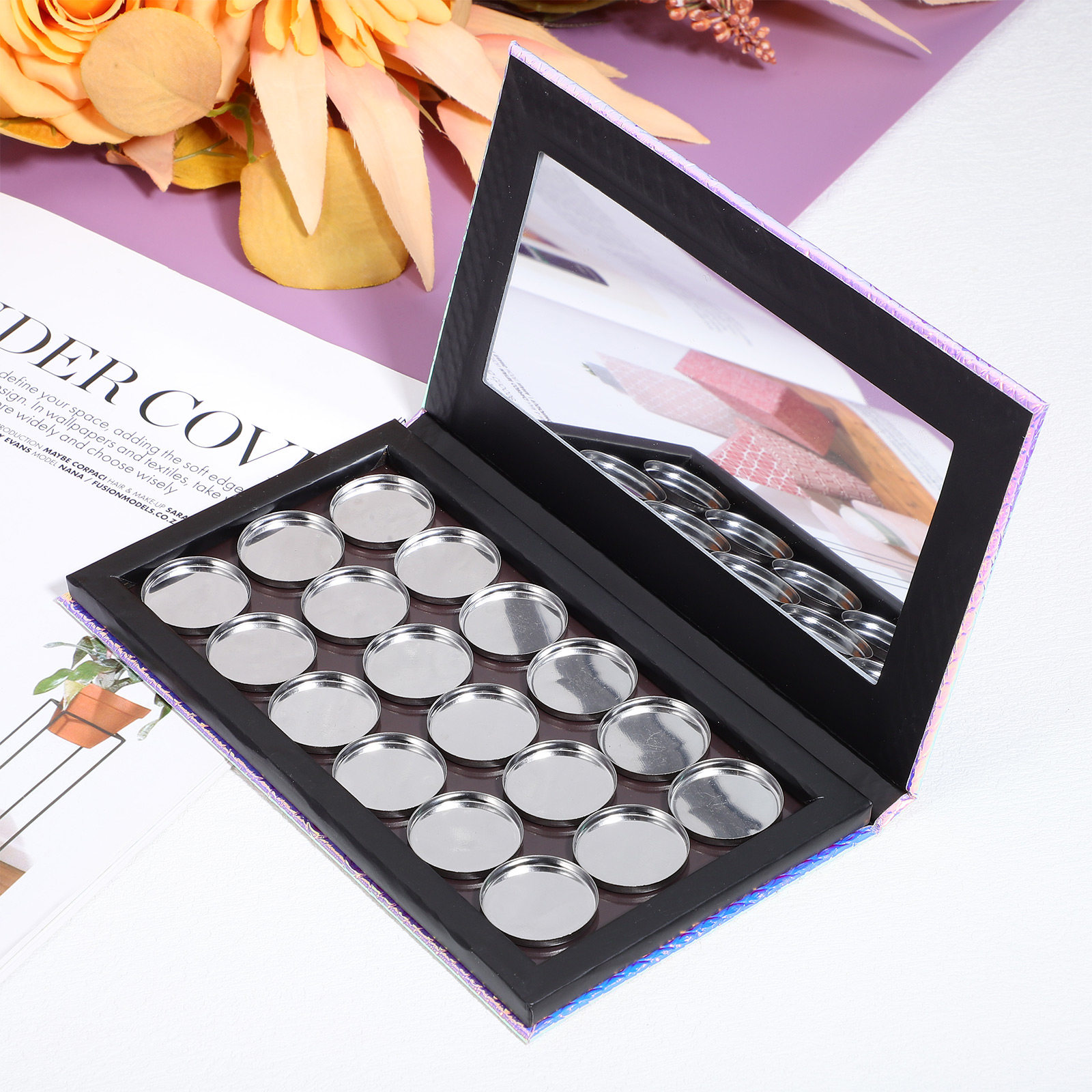 1Set Magnetic Makeup Palette E - đánh giá và giá Eyeshadow Palette