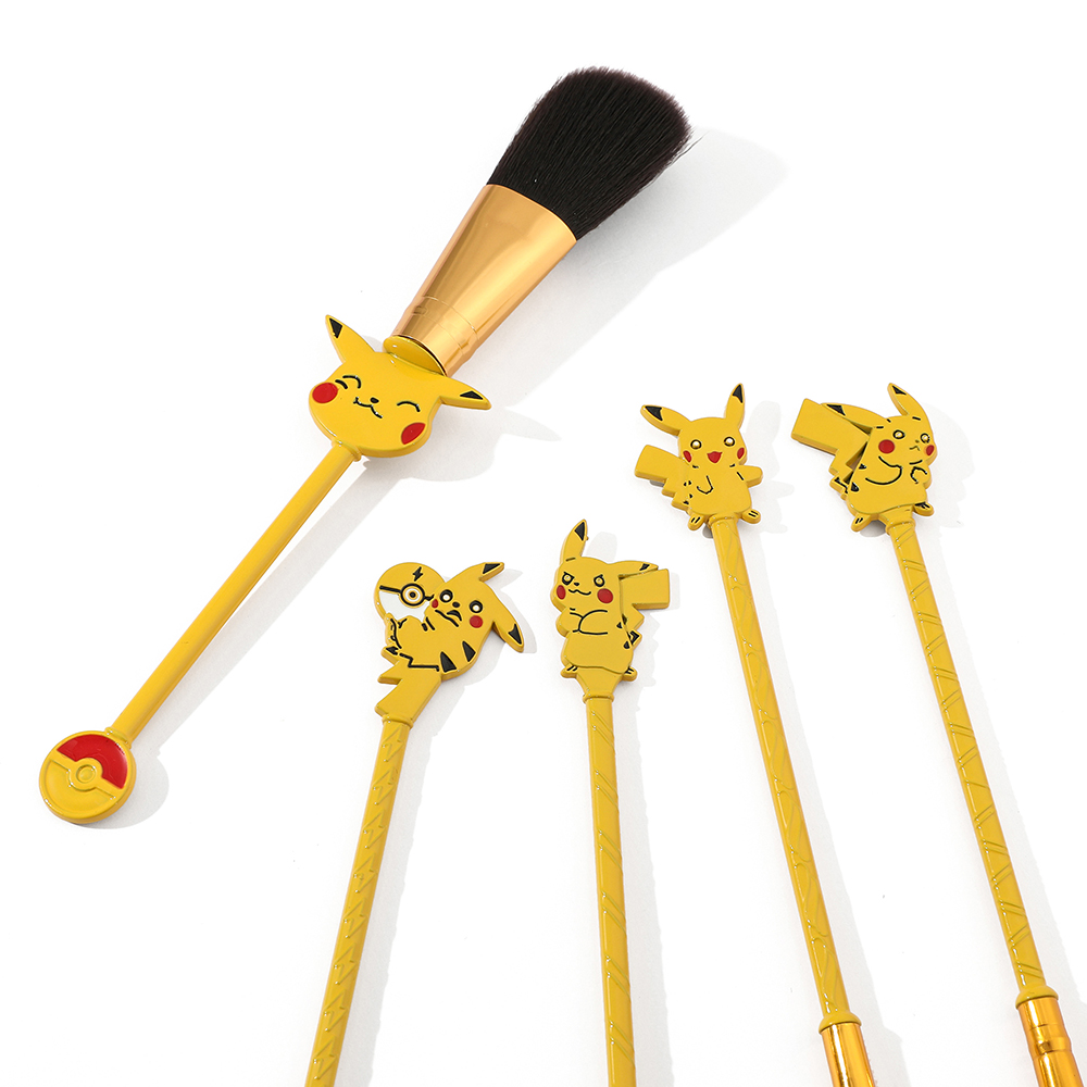 5pcs/set Pokemon Pikachu Makeu - đánh giá và giá Beauty No Makeup