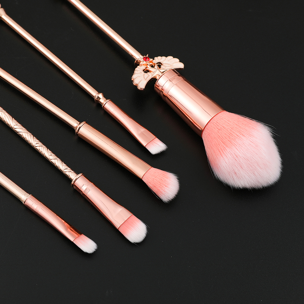 Sailor Moon Makeup Brushes Set - đánh giá và giá Beauty No Makeup