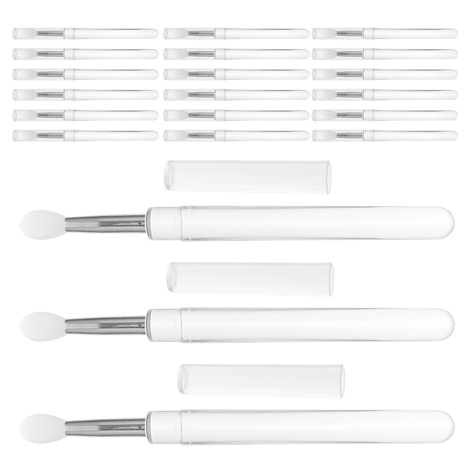 30Pcs Silicone Beauty Brush Se - đánh giá và giá Beauty And Makeup