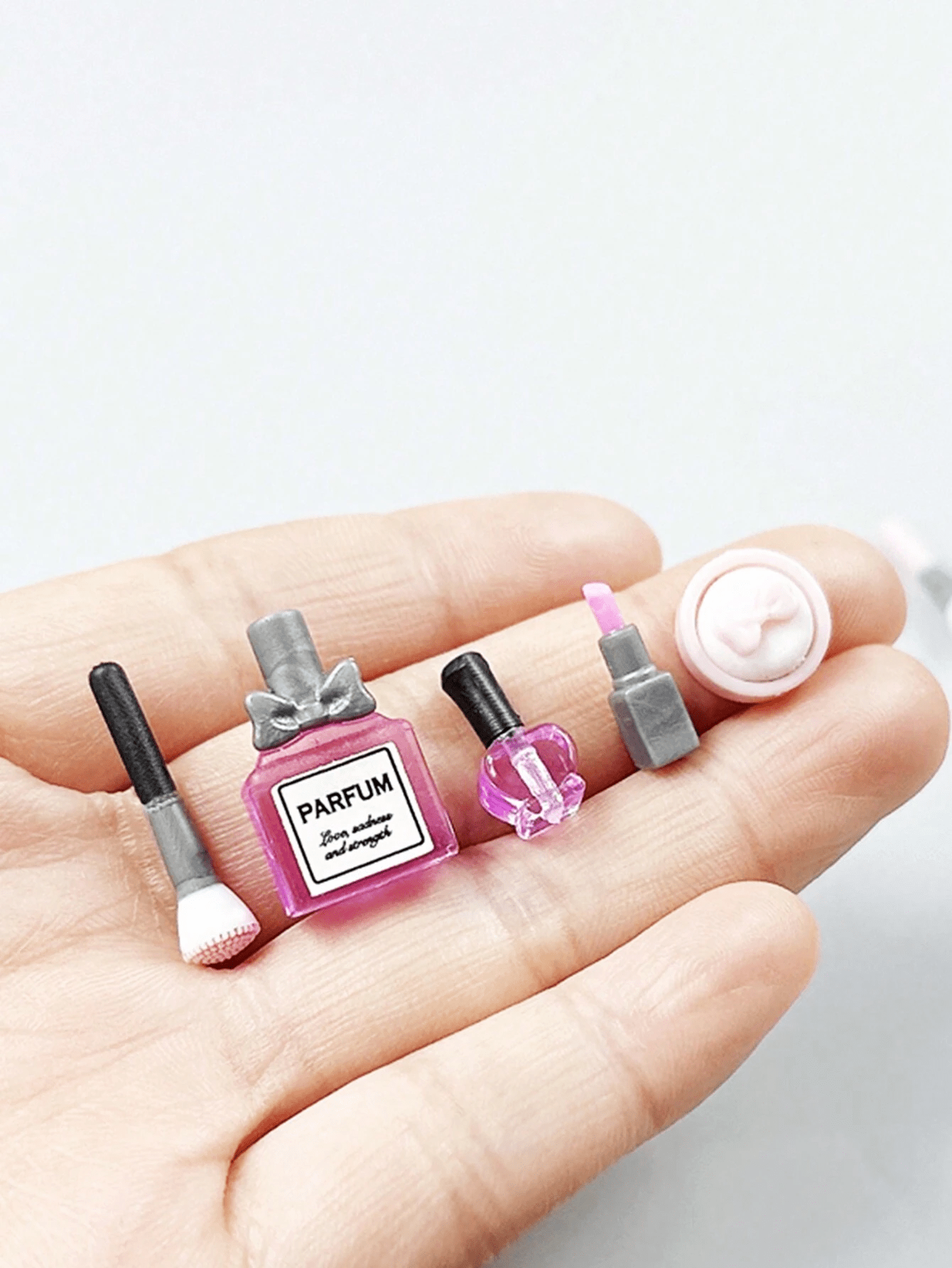5 Pcs/Set Dollhouse Miniature  - đánh giá và giá Makeup Brush Set