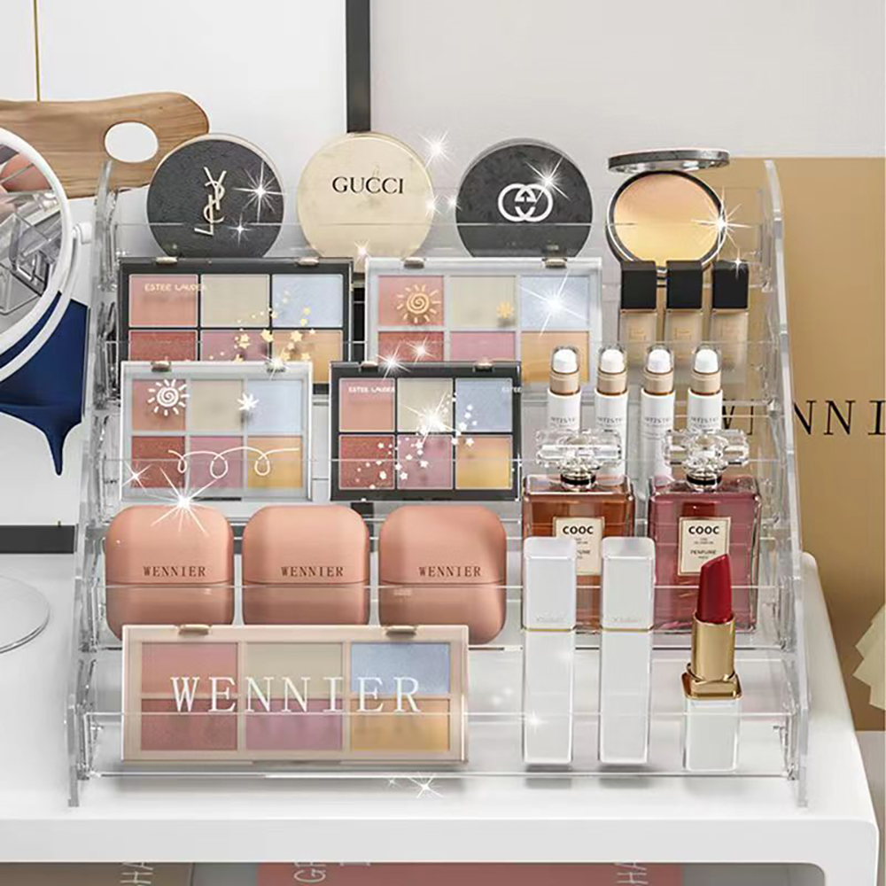 Transparent Storage Box Makeup - đánh giá và giá Eyeshadow Palette