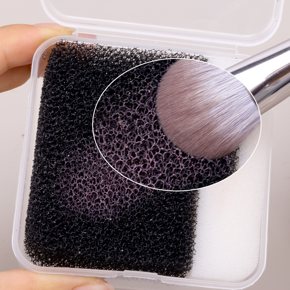 New Makeup Brush Cleaning Box  - đánh giá và giá Beauty Makeup Artist
