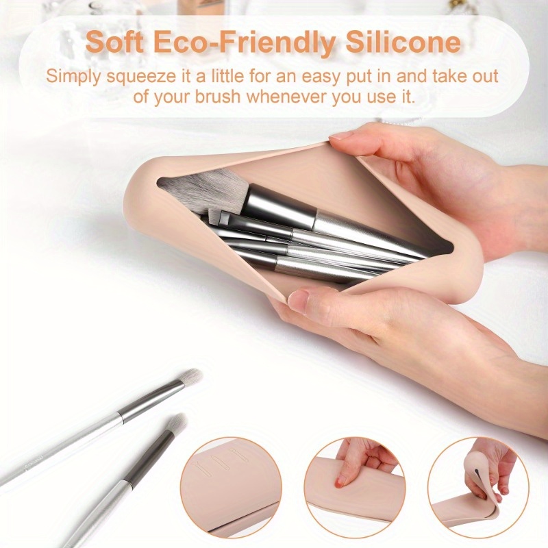 Travel Makeup Brush Holder,Sil - đánh giá và giá Beauty Makeup Artist