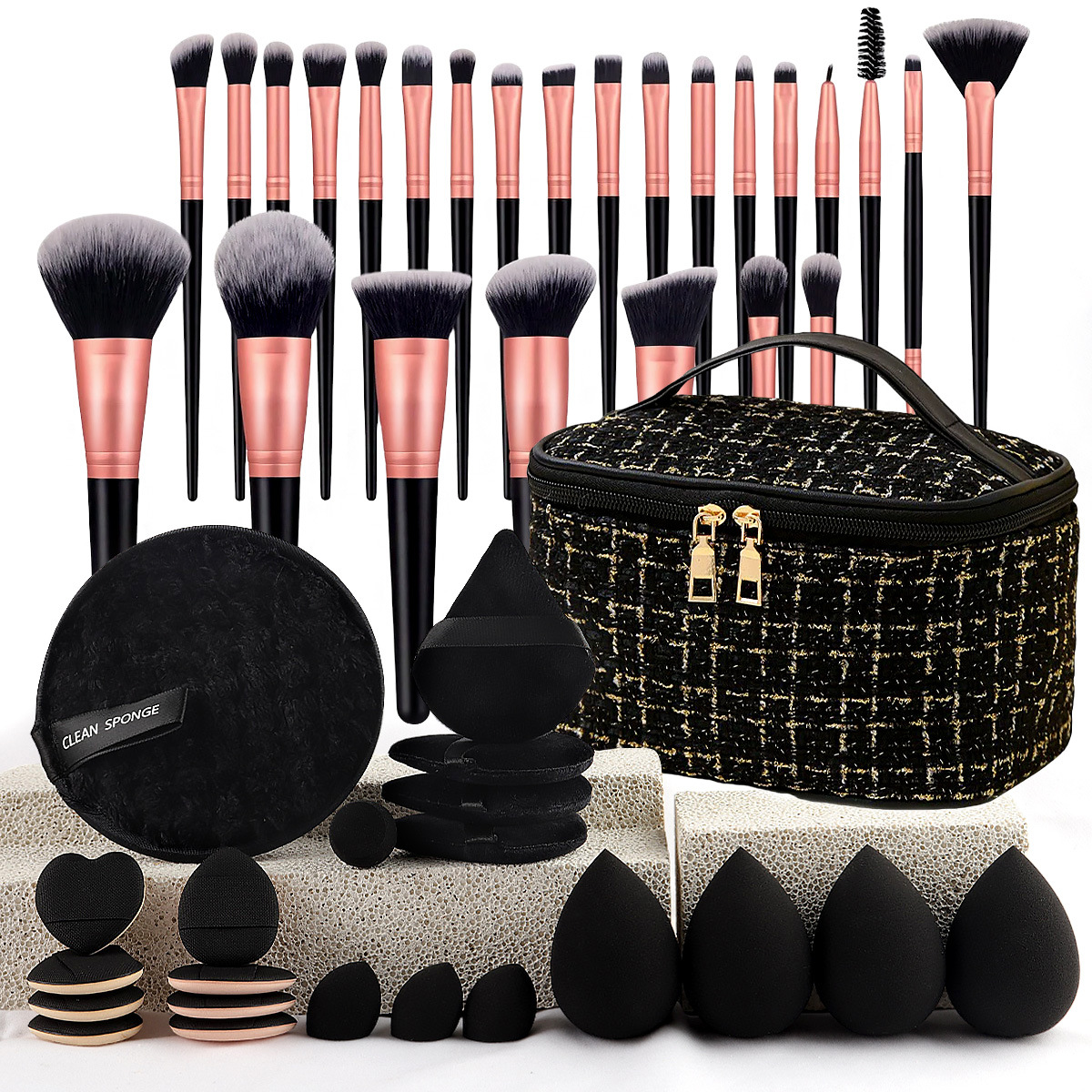 Makeup Brush Set Chic Fragranc - đánh giá và giá Makeup Brush Set