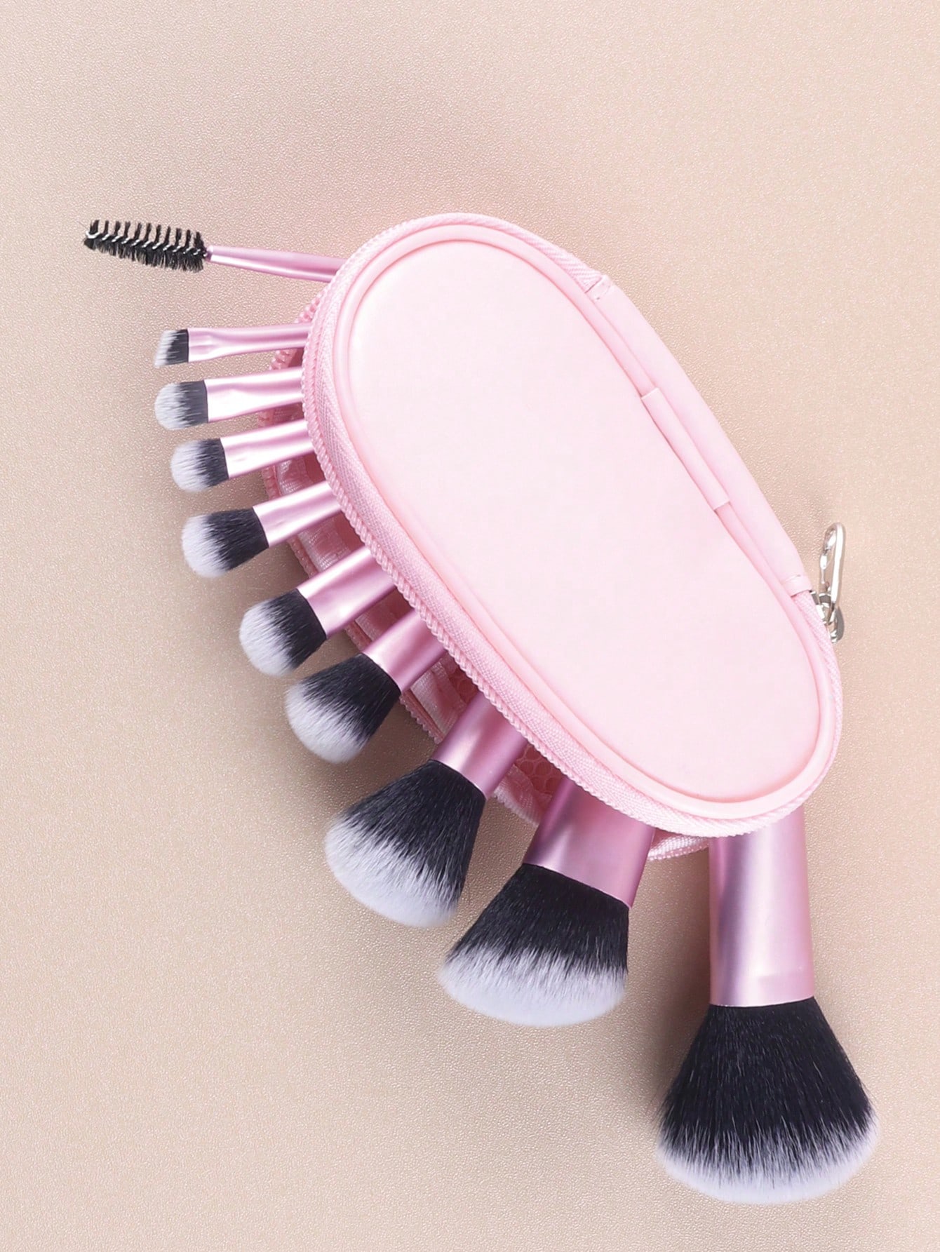 10pcs Multi-Color Portable Tra - đánh giá và giá Makeup Brush Set