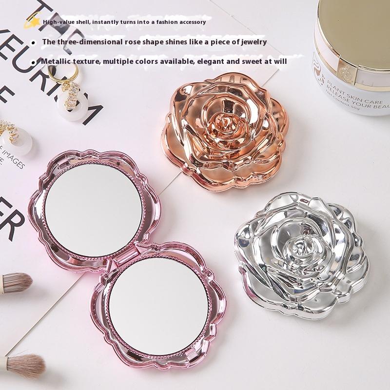 1PCS Small Pocket Makeup Mirro - đánh giá và giá Beauty Rose Makeup
