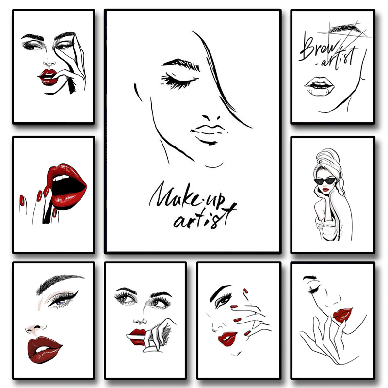 2026 Fashion Makeup Poster Sex - đánh giá và giá Makeup Is Beauty Quotes