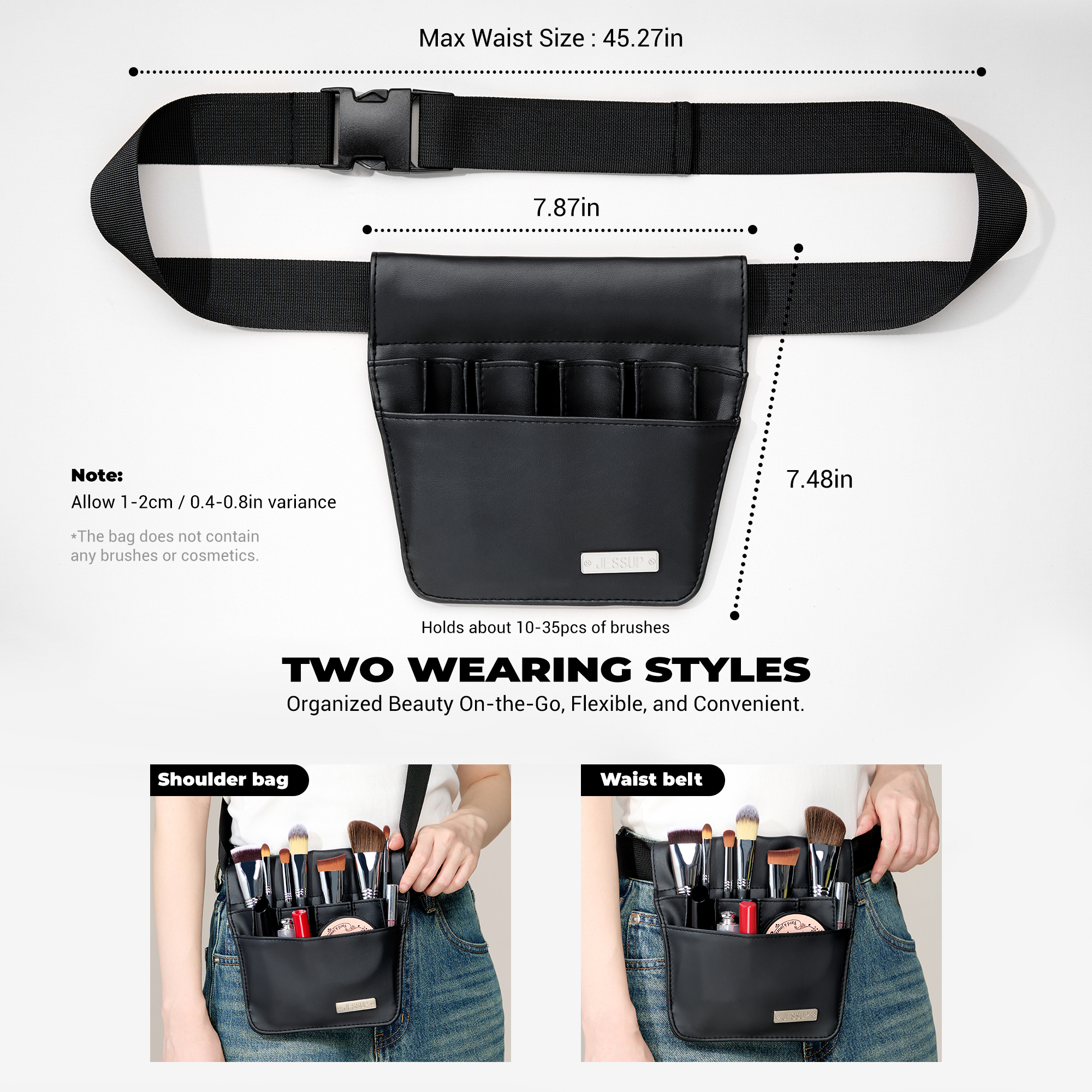 Jessup Makeup Artist Belt Bag  - đánh giá và giá Beauty Makeup Artist