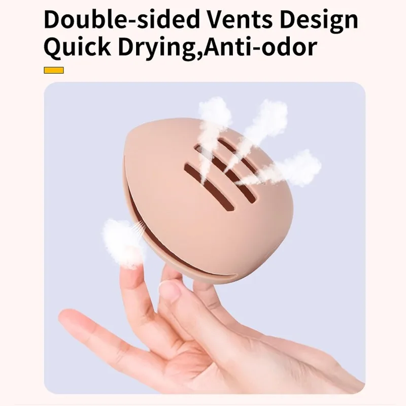 Silicone Beauty Egg Breathable - đánh giá và giá Beauty Makeup Egg