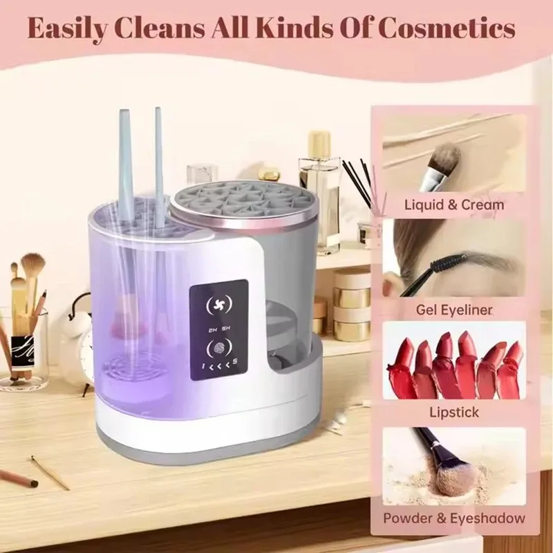 USB Electric Makeup Brush Clea - đánh giá và giá Beauty Home Makeup