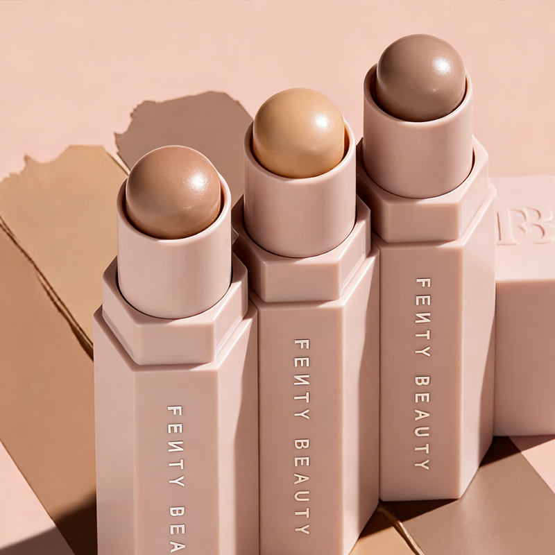 Fenty Beauty Match Six-Color C - đánh giá và giá Fenty Beauty Makeup Highlighter