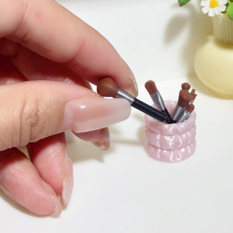 1 Set Doll Accessories Toys 1/ - đánh giá và giá Makeup Brush Set
