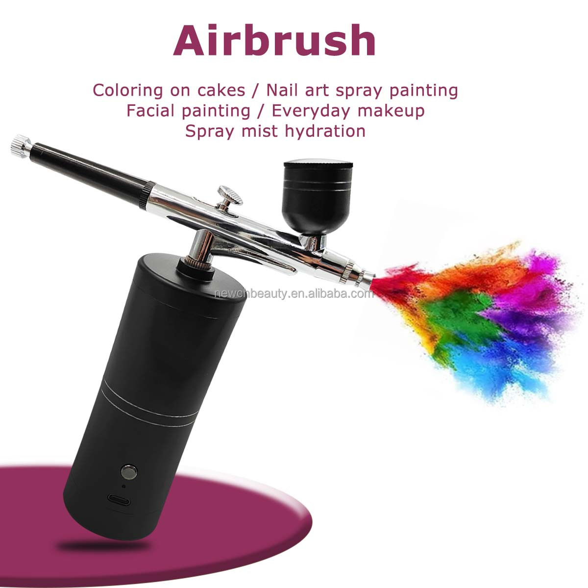 Cordless Airbrush Kit with Com - đánh giá và giá Beauty Makeup Artist