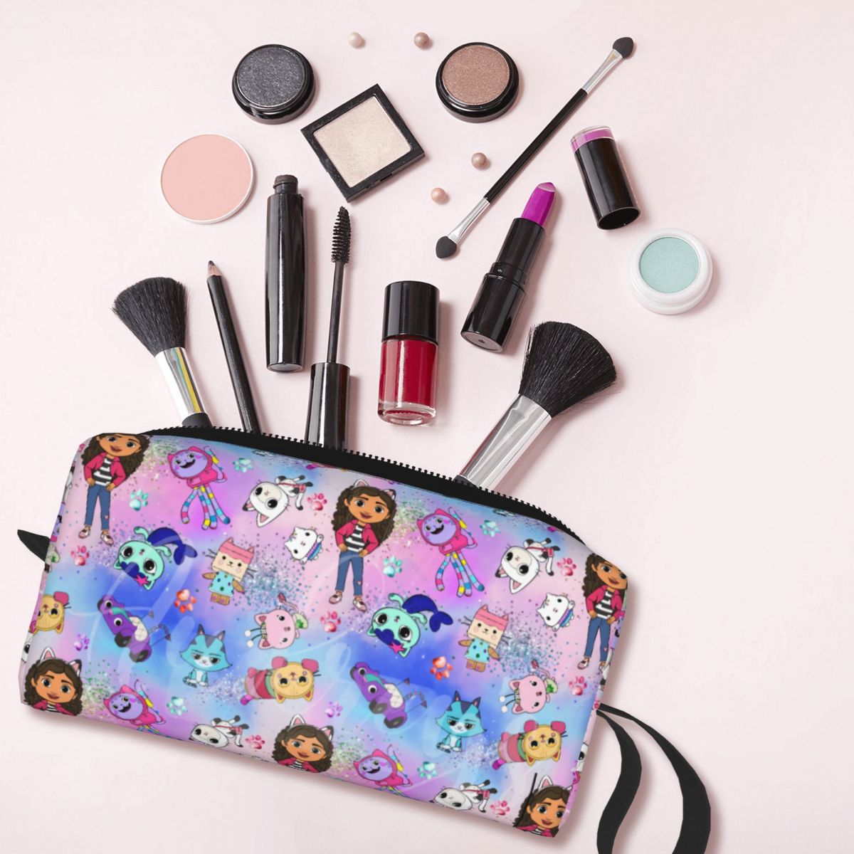 Travel Gabbys Dollhouse Patter - đánh giá và giá Beauty Makeup Kit Box