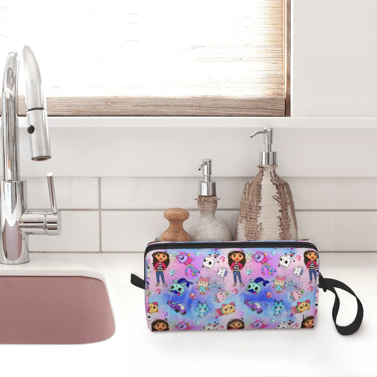 Travel Gabbys Dollhouse Patter - đánh giá và giá Beauty Makeup Kit Box