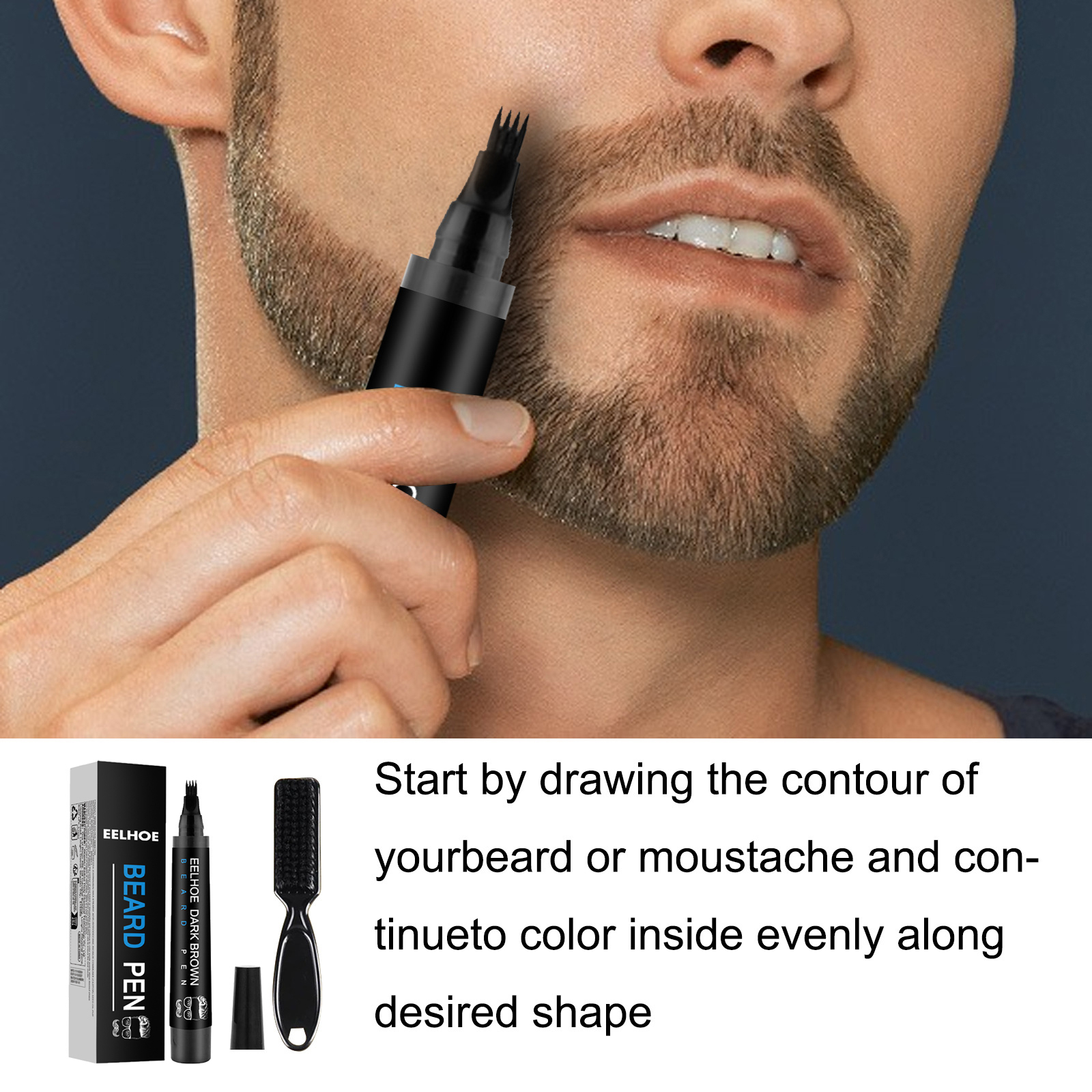 Beard Fillering Pen Kit Thicke - đánh giá và giá Beauty And Makeup