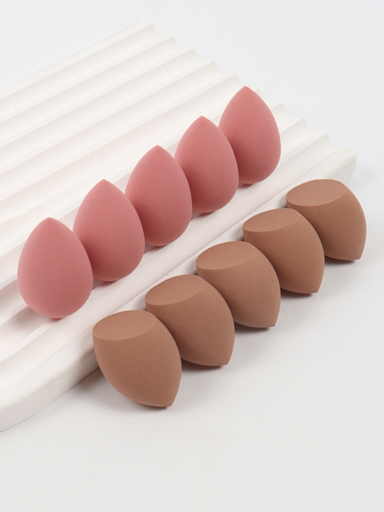 10 Mini Makeup Sponges (Egg Eg - đánh giá và giá Beauty Makeup Egg
