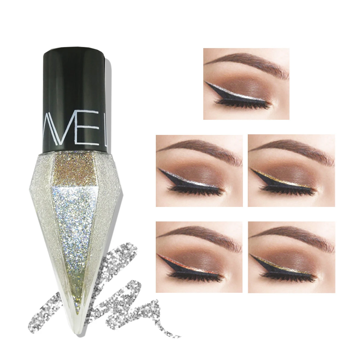 5pc/set Shiny Eye Liners Eyesh - đánh giá và giá Beauty Rose Makeup