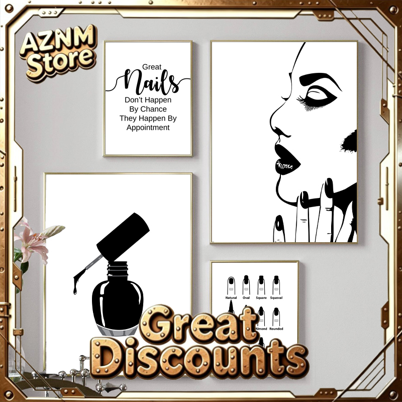 Nail Salon Quotes Makeup Wall  - đánh giá và giá Makeup Is Beauty Quotes