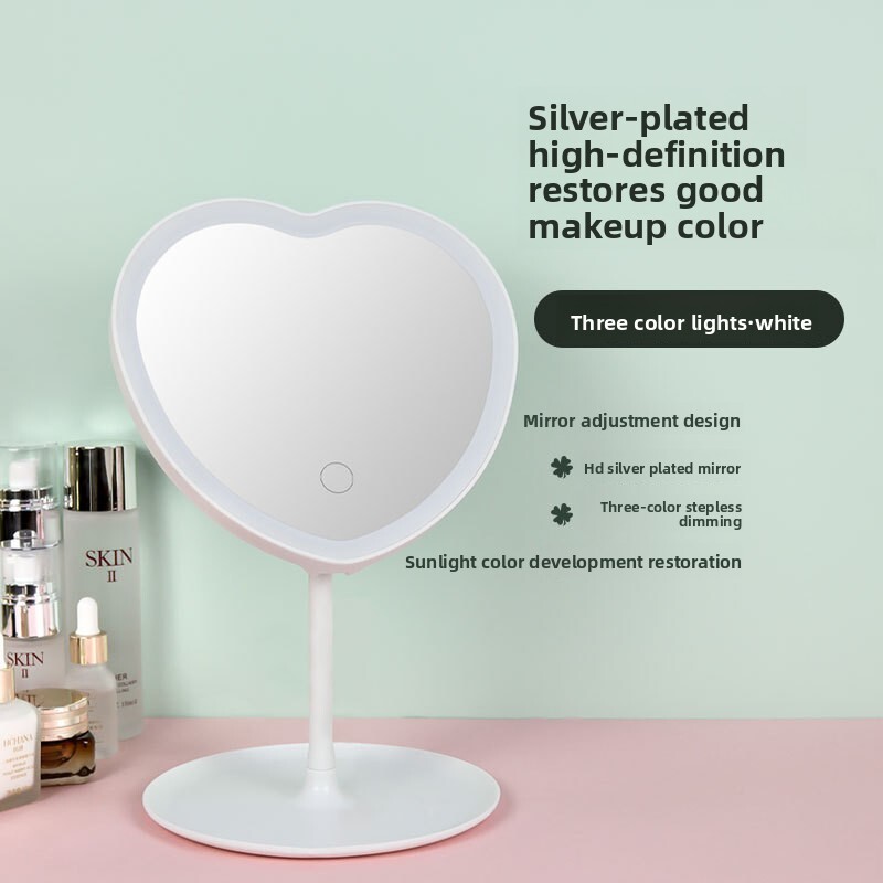 Adjustable LED Makeup Mirror w - đánh giá và giá Beauty Makeup Tiktok