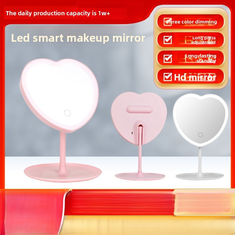 Adjustable LED Makeup Mirror w - đánh giá và giá Beauty Makeup Tiktok