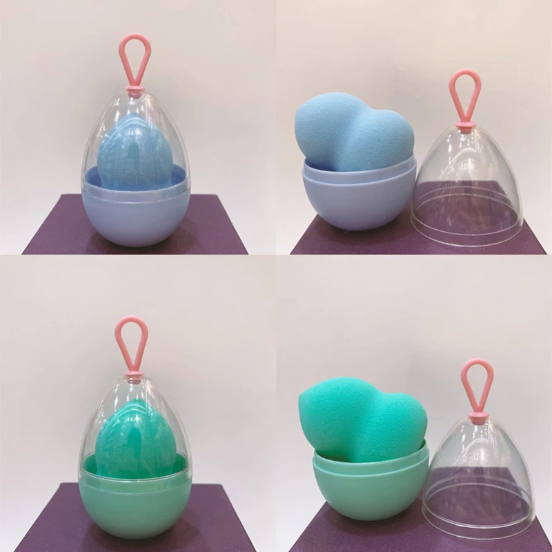 Empty Transparent Puffs Drying - đánh giá và giá Beauty Makeup Egg