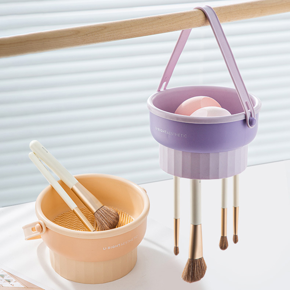 Makeup Brush Cleaning Bucket W - đánh giá và giá Makeup Brush Set