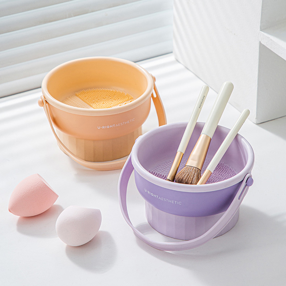 Makeup Brush Cleaning Bucket W - đánh giá và giá Makeup Brush Set