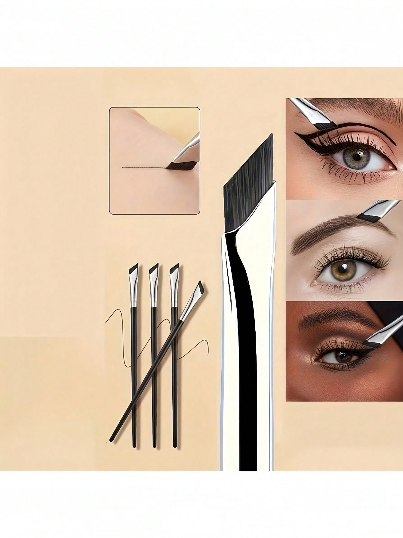 5/7-Piece Precision Eye Makeup - đánh giá và giá Makeup Brush Set