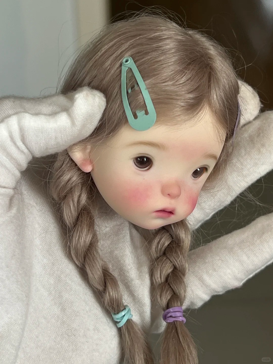 SD BJD Doll 1/6 Landoudou Head - đánh giá và giá Beauty No Makeup