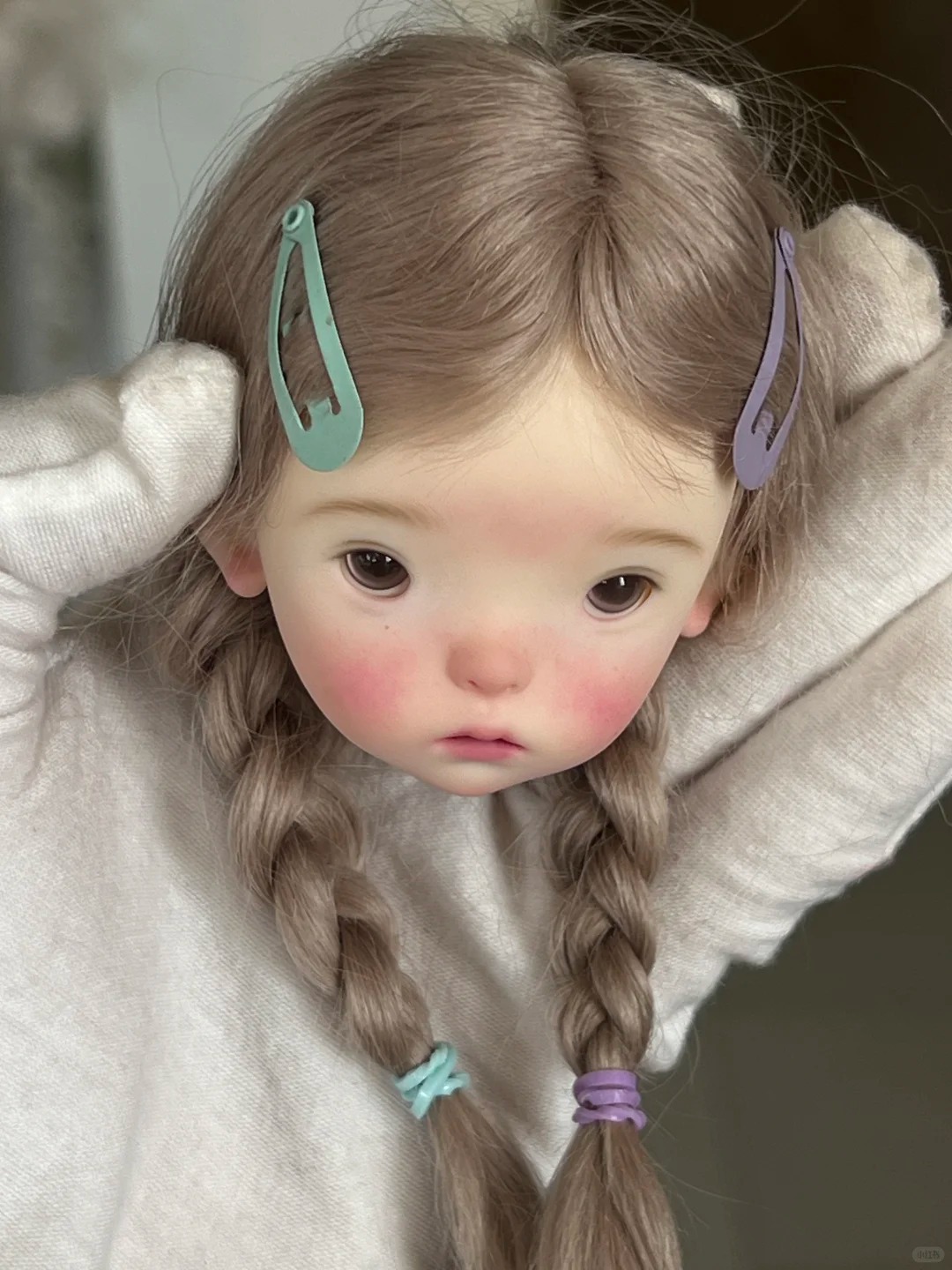 SD BJD Doll 1/6 Landoudou Head - đánh giá và giá Beauty No Makeup