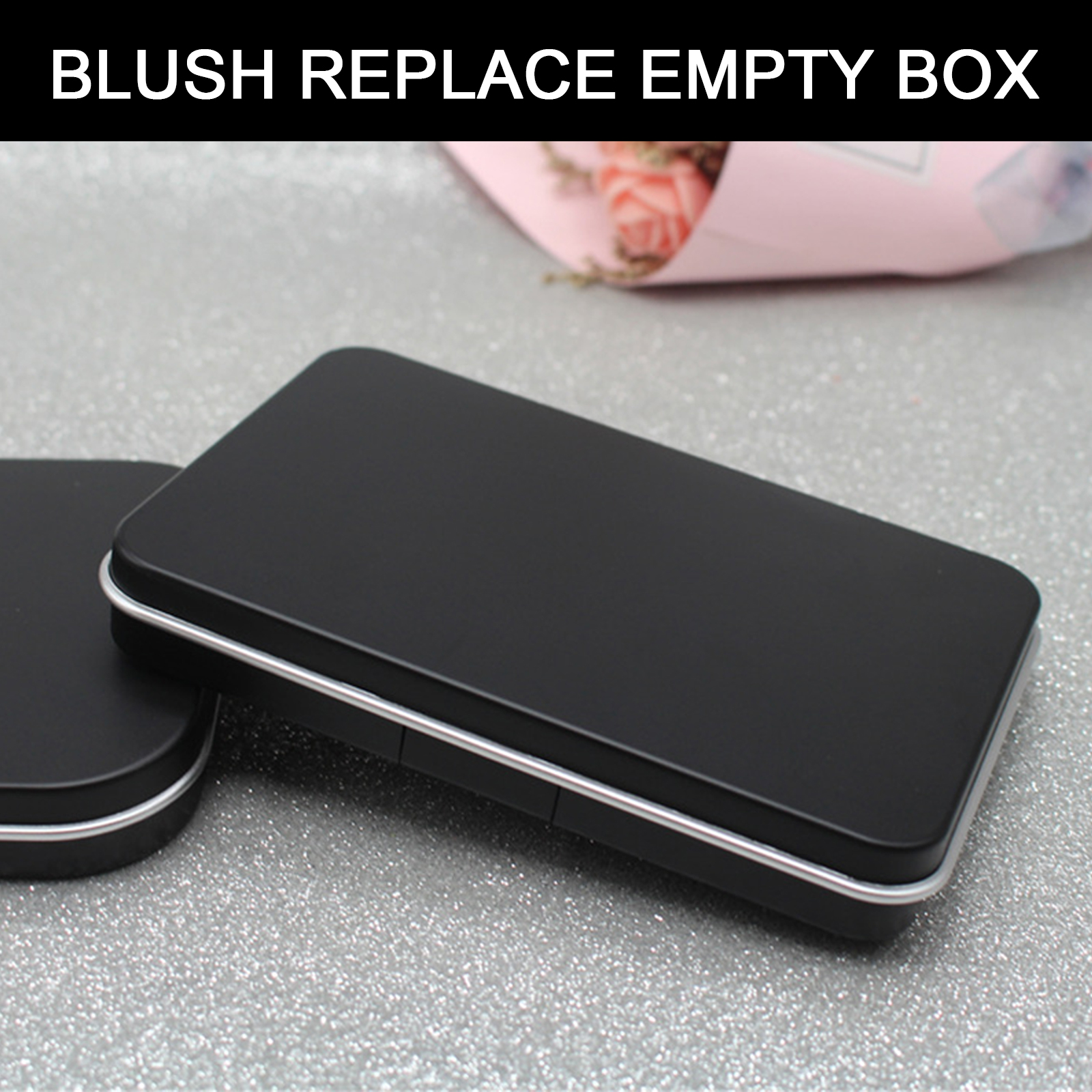 1Pc Matte Black Empty Magnetic - đánh giá và giá Beauty Makeup Kit Box