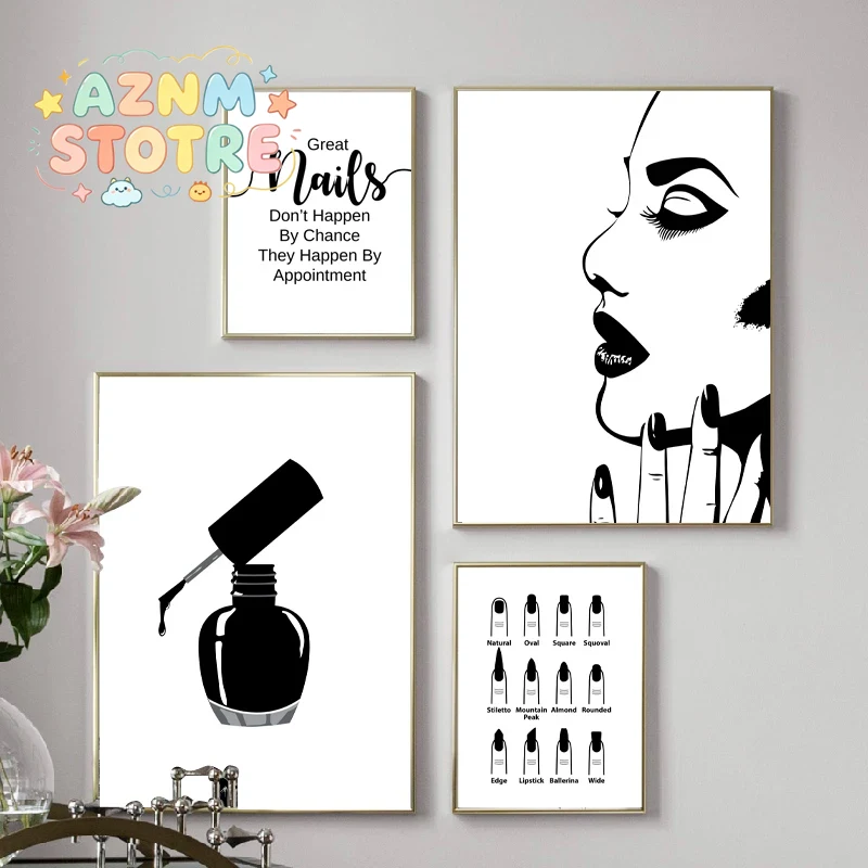 Nail Salon Quotes Makeup Wall  - đánh giá và giá Makeup Is Beauty Quotes