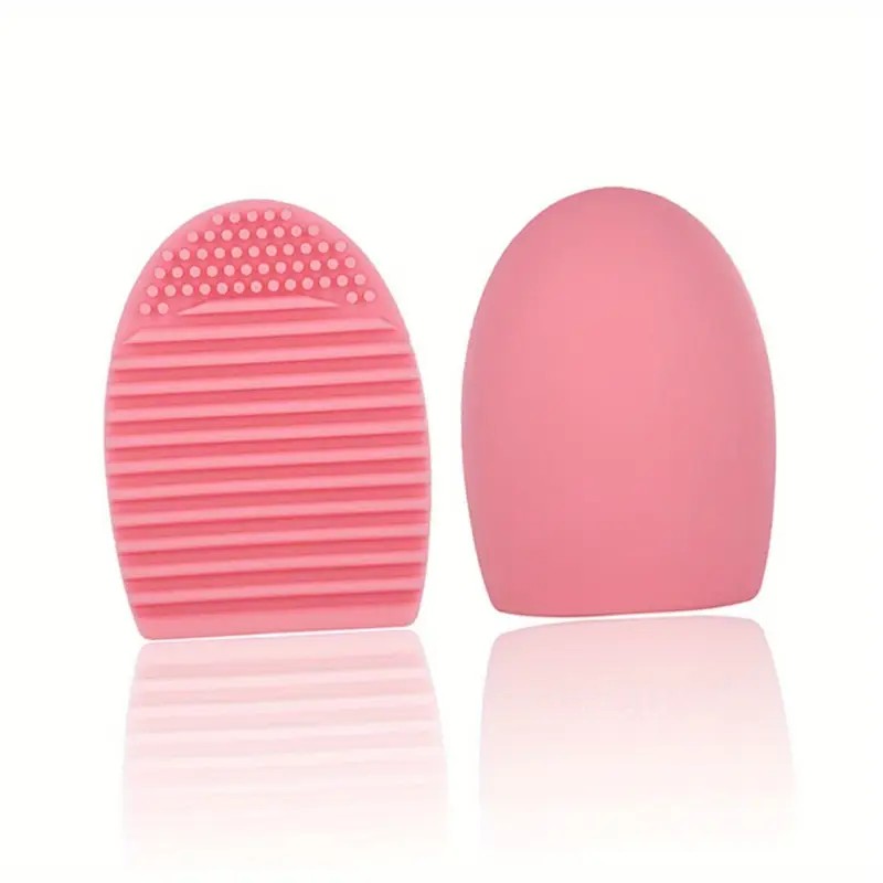 Pink Silicone Makeup Brush Cle - đánh giá và giá Makeup Brush Set