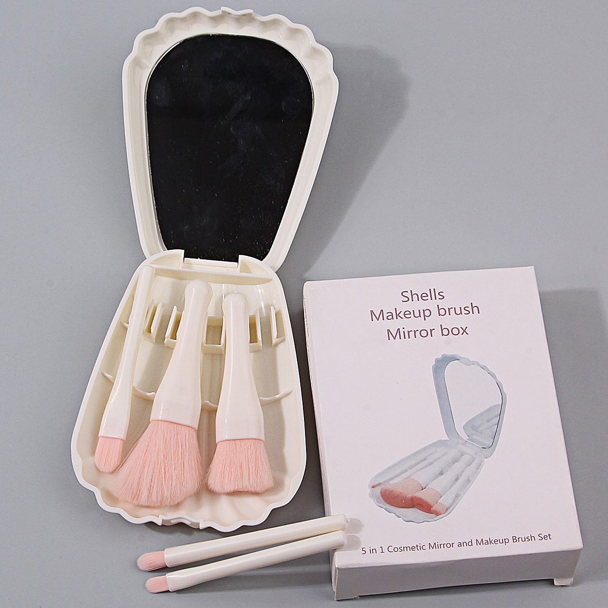 6PCS soft mini shell-shaped bo - đánh giá và giá Beauty Makeup Kit Box