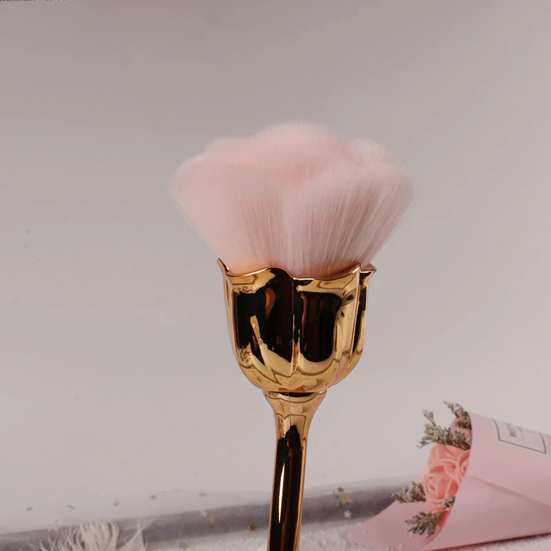 Rose Flower Shape Loose Powder - đánh giá và giá Beauty Rose Makeup