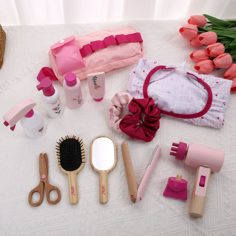 Wooden Makeup Toy Kits for Lit - đánh giá và giá Beauty Makeup Game