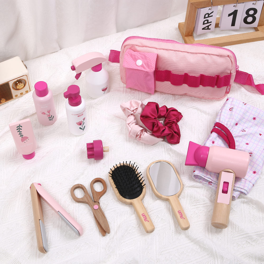 Wooden Makeup Toy Kits for Lit - đánh giá và giá Beauty Makeup Game