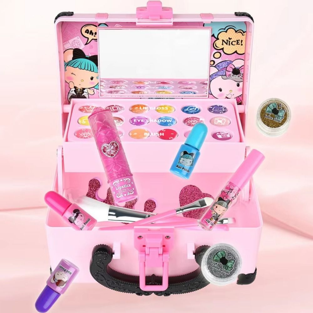 Lipstick Children's Makeup Eye - đánh giá và giá Beauty Makeup Kit Box