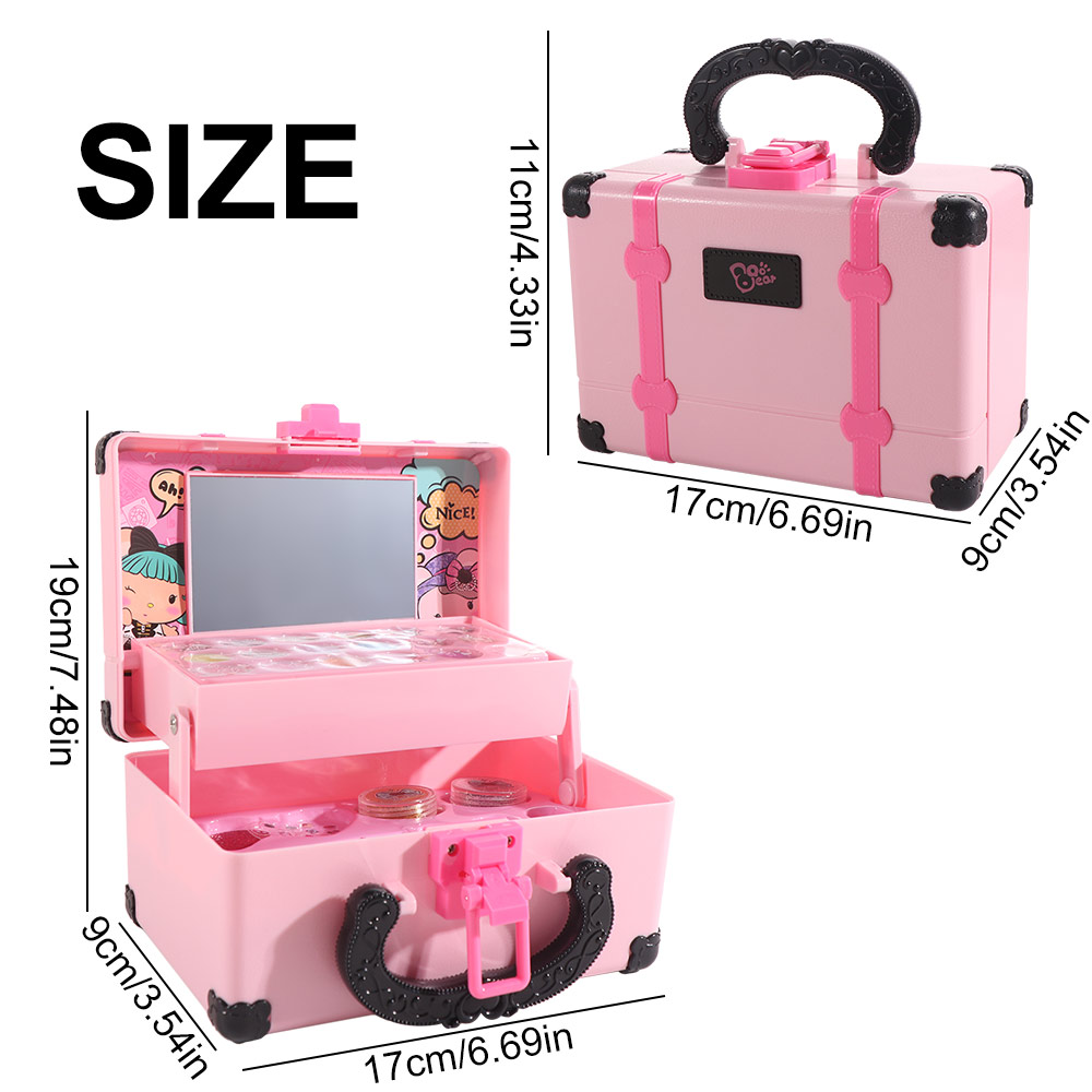 Lipstick Children's Makeup Eye - đánh giá và giá Beauty Makeup Kit Box