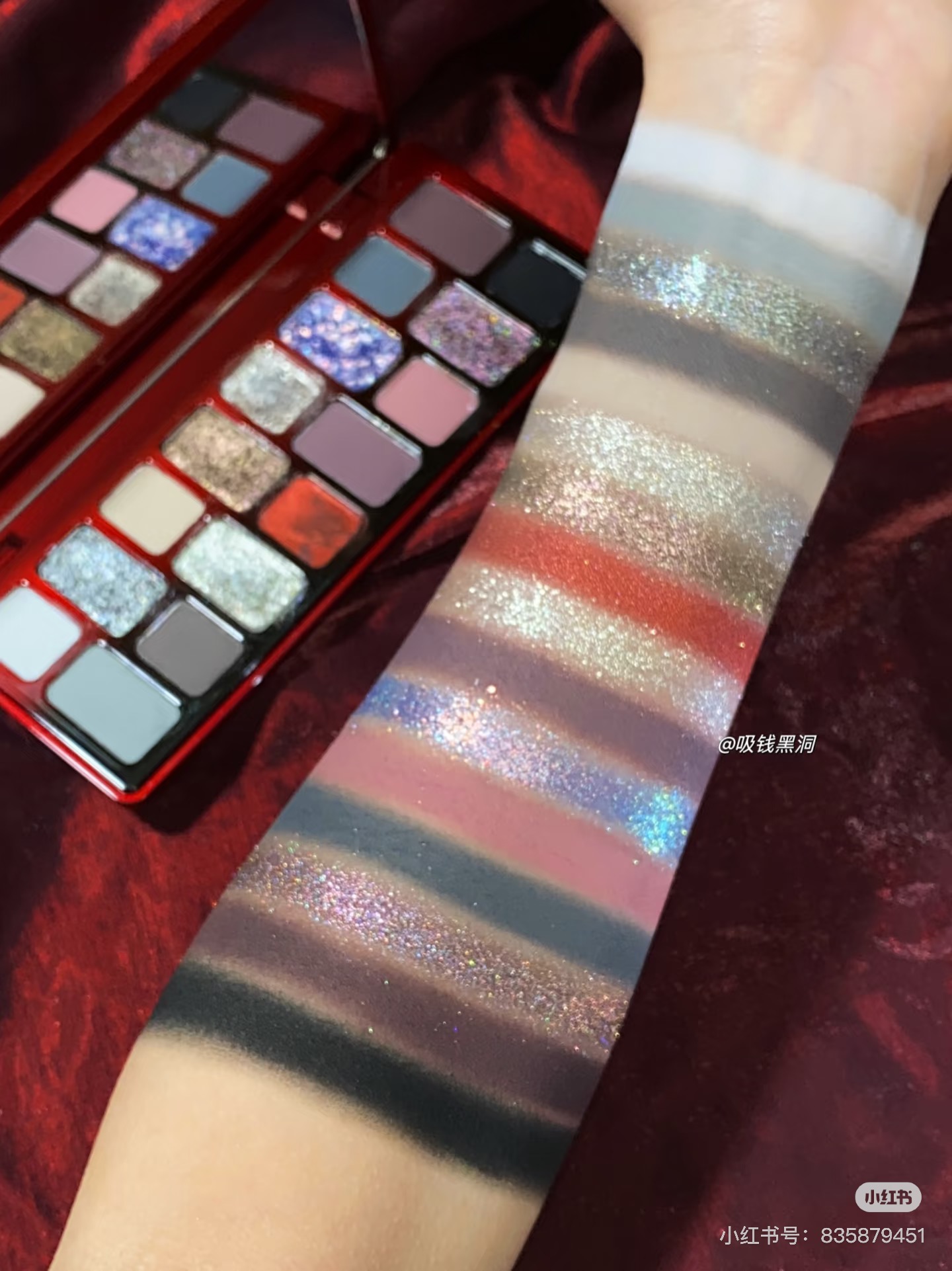 Cheeryep QianYan 16 Colors Eye - đánh giá và giá Eyeshadow Palette