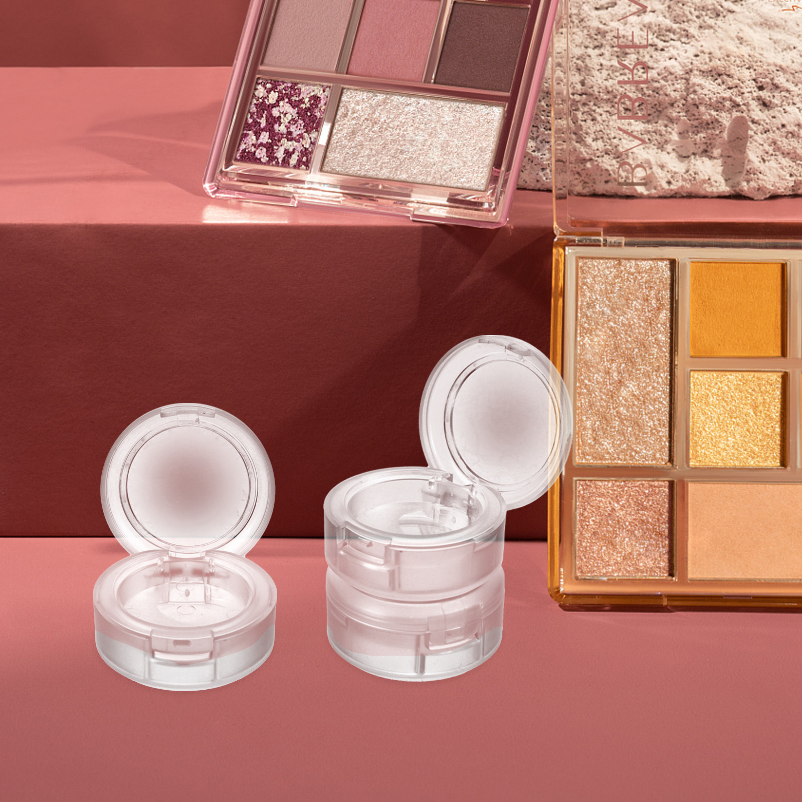 4Pcs Eyeshadow Pans Plastic Pa - đánh giá và giá Eyeshadow Palette
