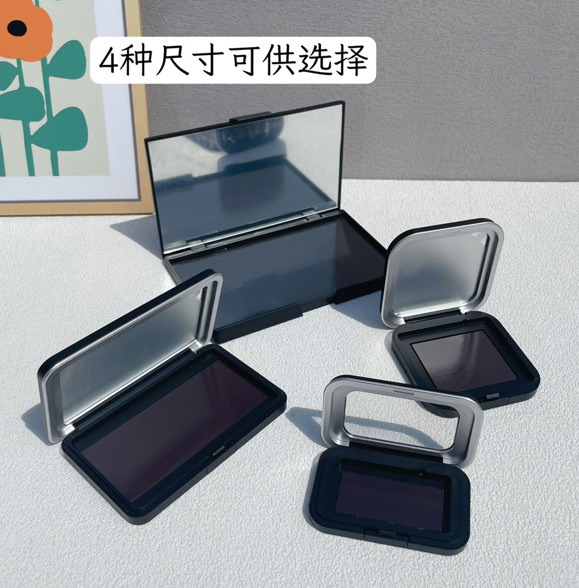 Eyeshadow DIY Makeup Box with  - đánh giá và giá Eyeshadow Palette