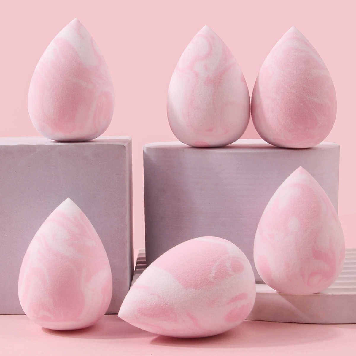 6PCS High Appearance level bea - đánh giá và giá Beauty Makeup Egg