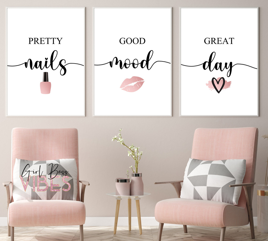 Nordic Pink Woman Red Lip Nail - đánh giá và giá Makeup Is Beauty Quotes
